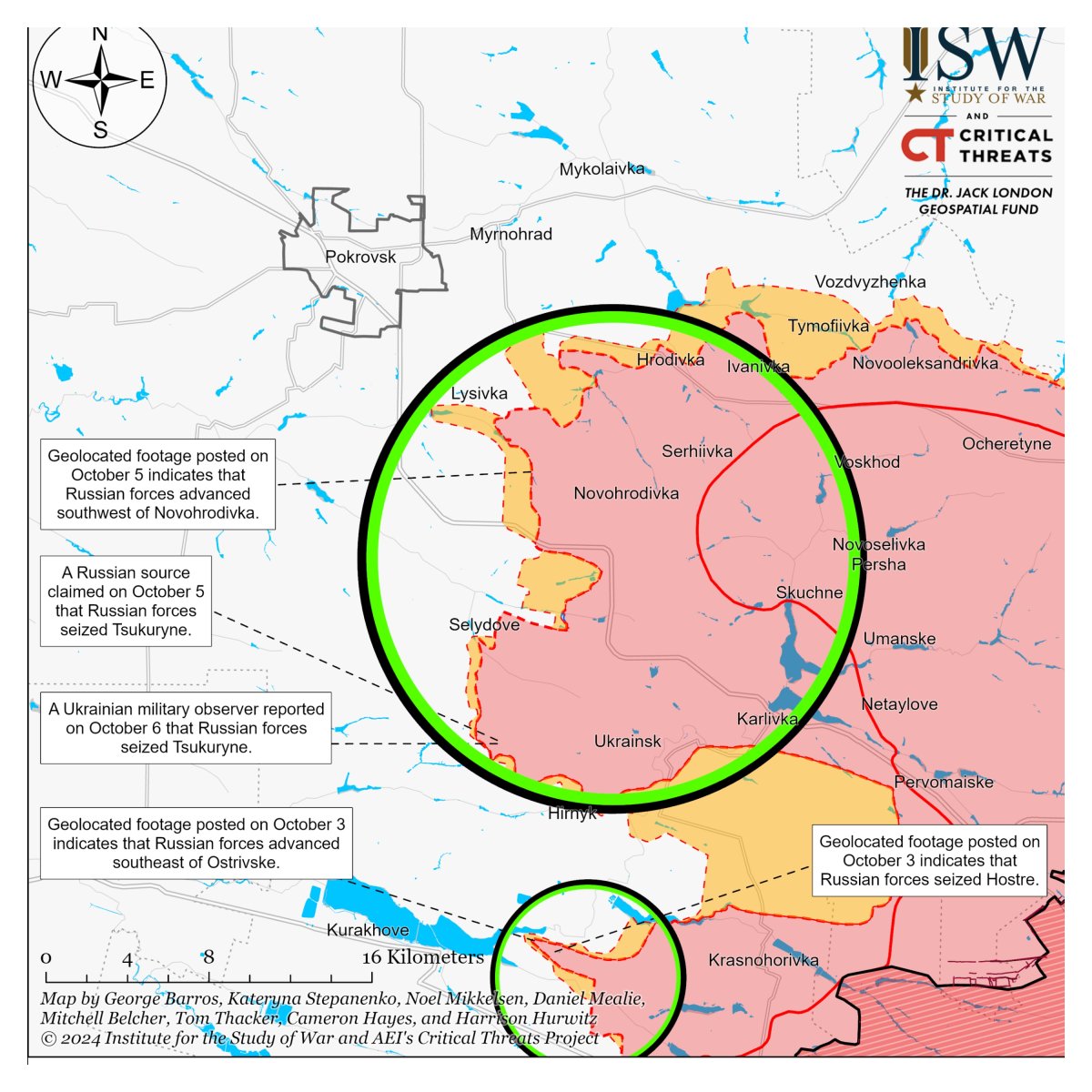 Institute for the Study of war map