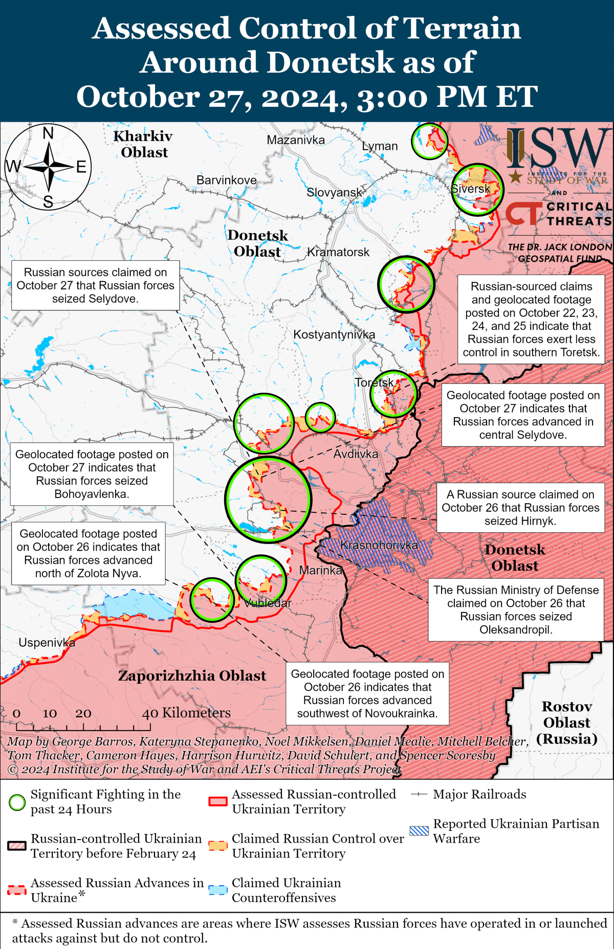 Institute for the Study of war map