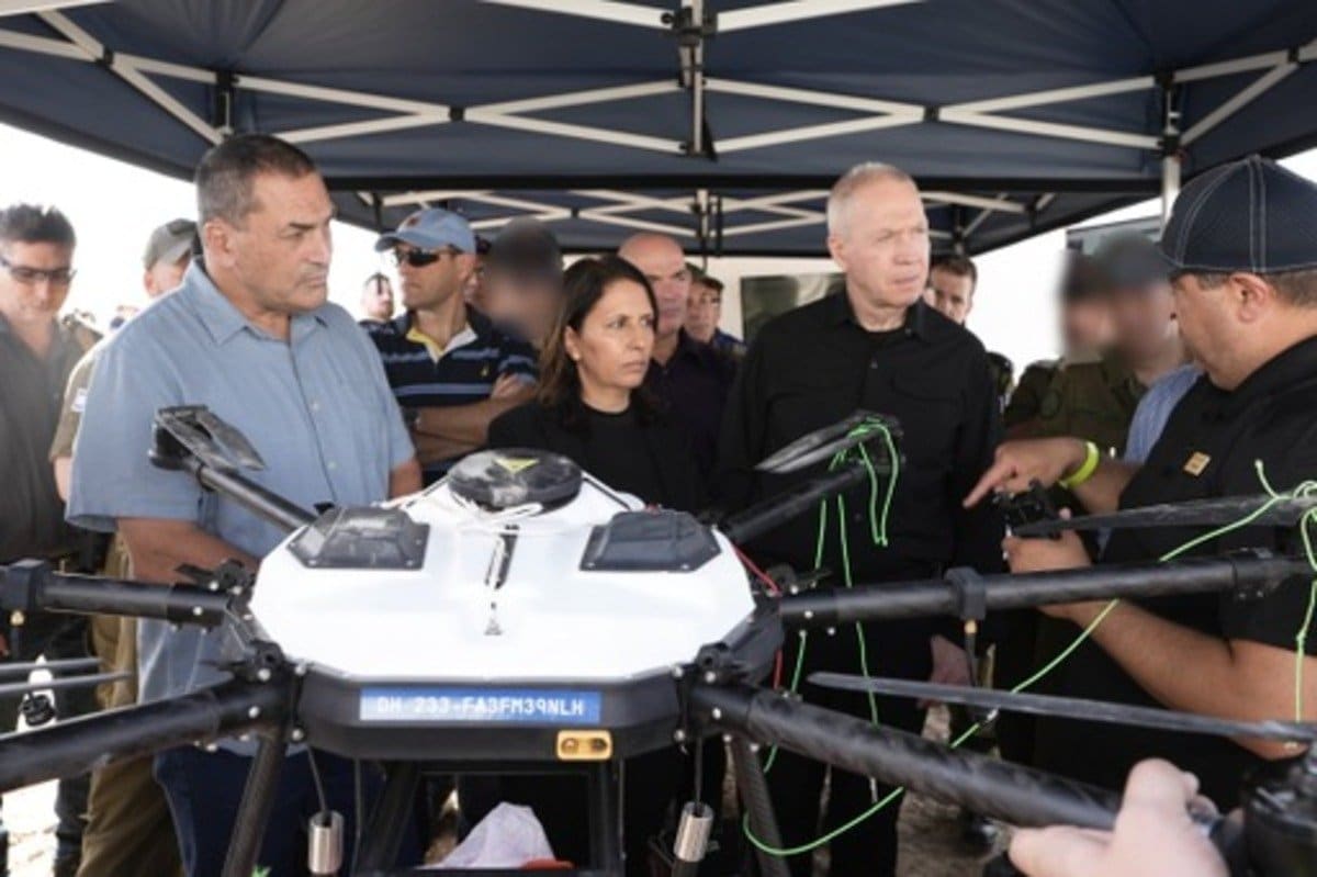 Israel counter drone trials