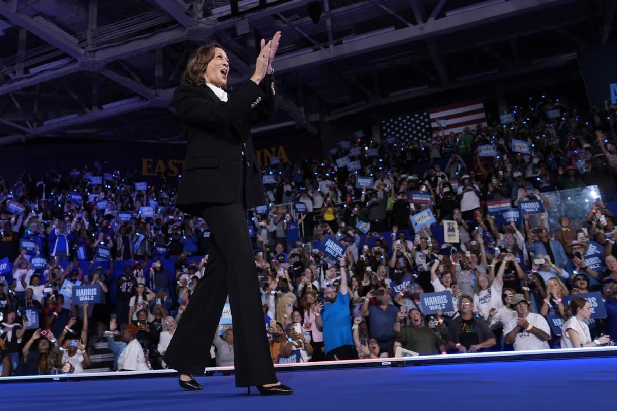 Kamala Harris’ Campaign Events Are Lagging Far Behind Trump’s