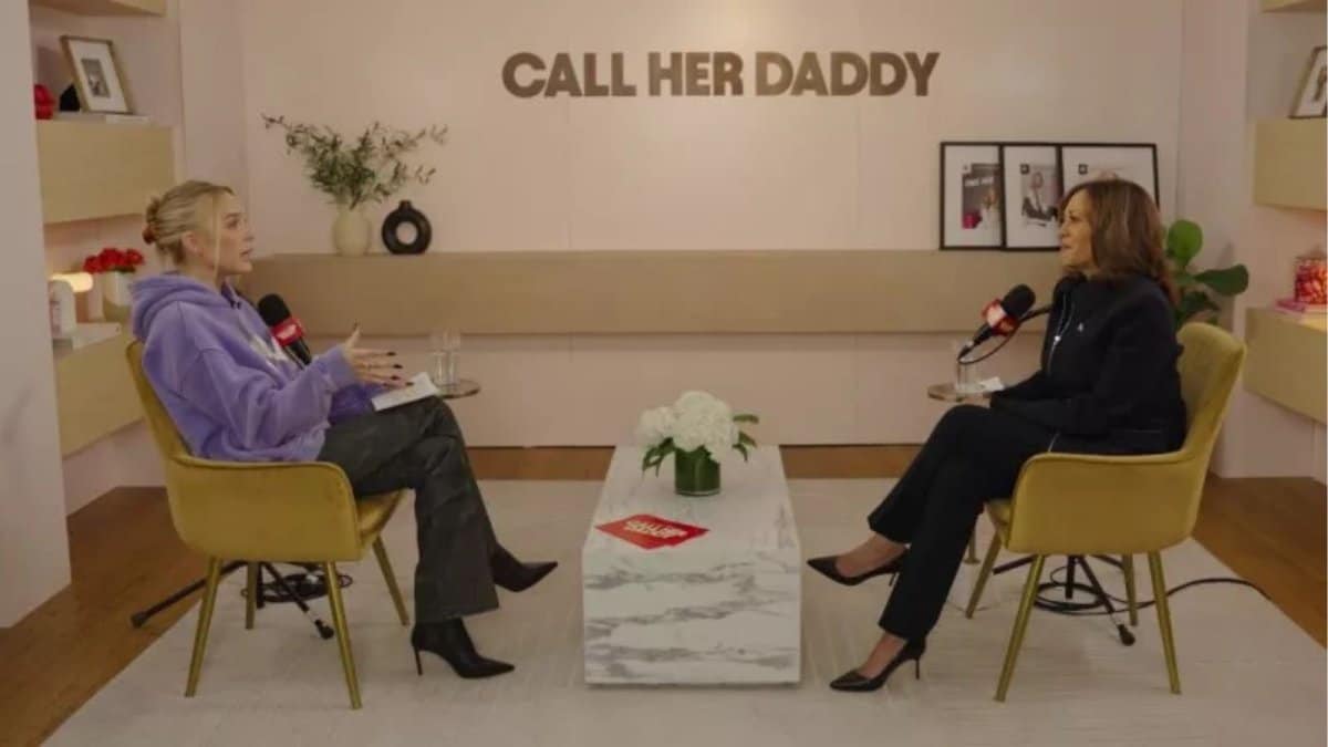 Kamala Harris on Call Her Daddy