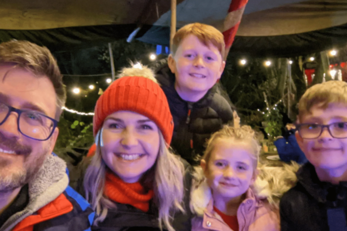 Lou Haynes and family