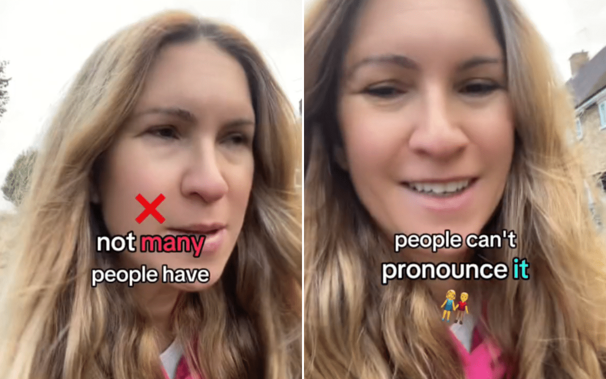 Lucy White can't understand the name issue.