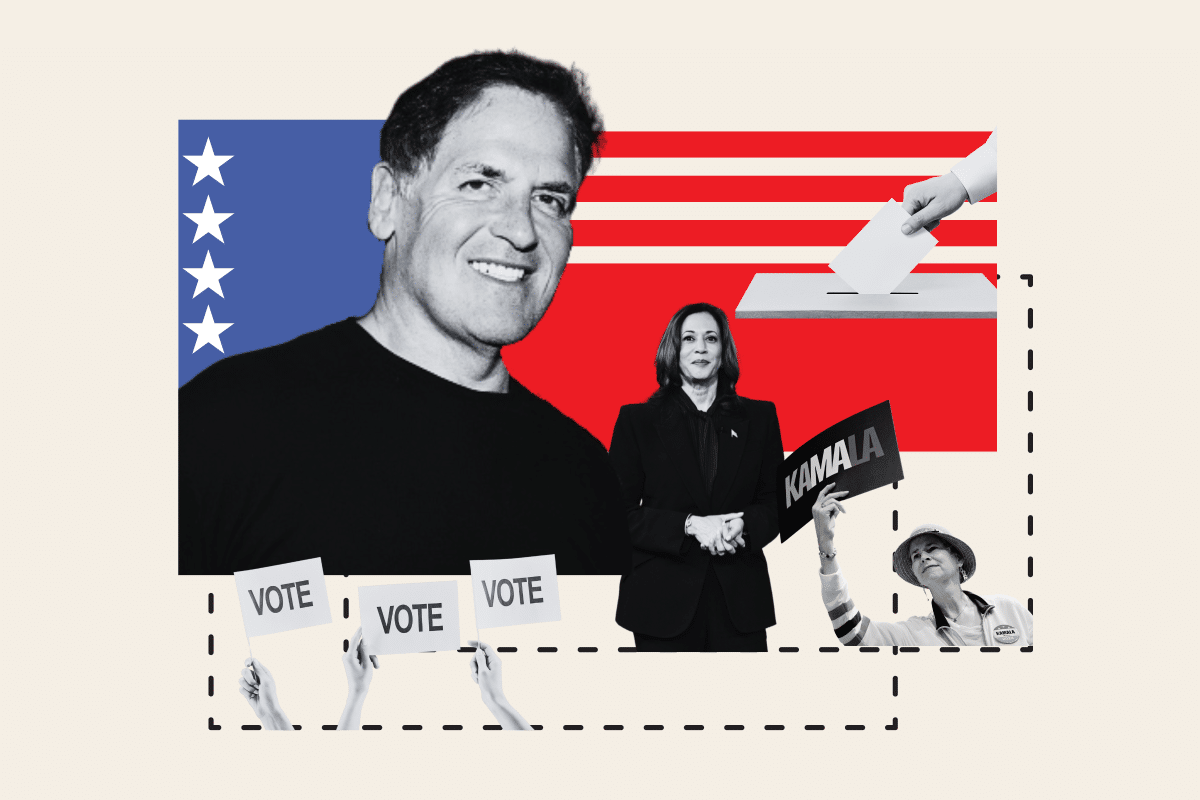 Exclusive: Mark Cuban on Backing Kamala Harris and His Concerns About Trump