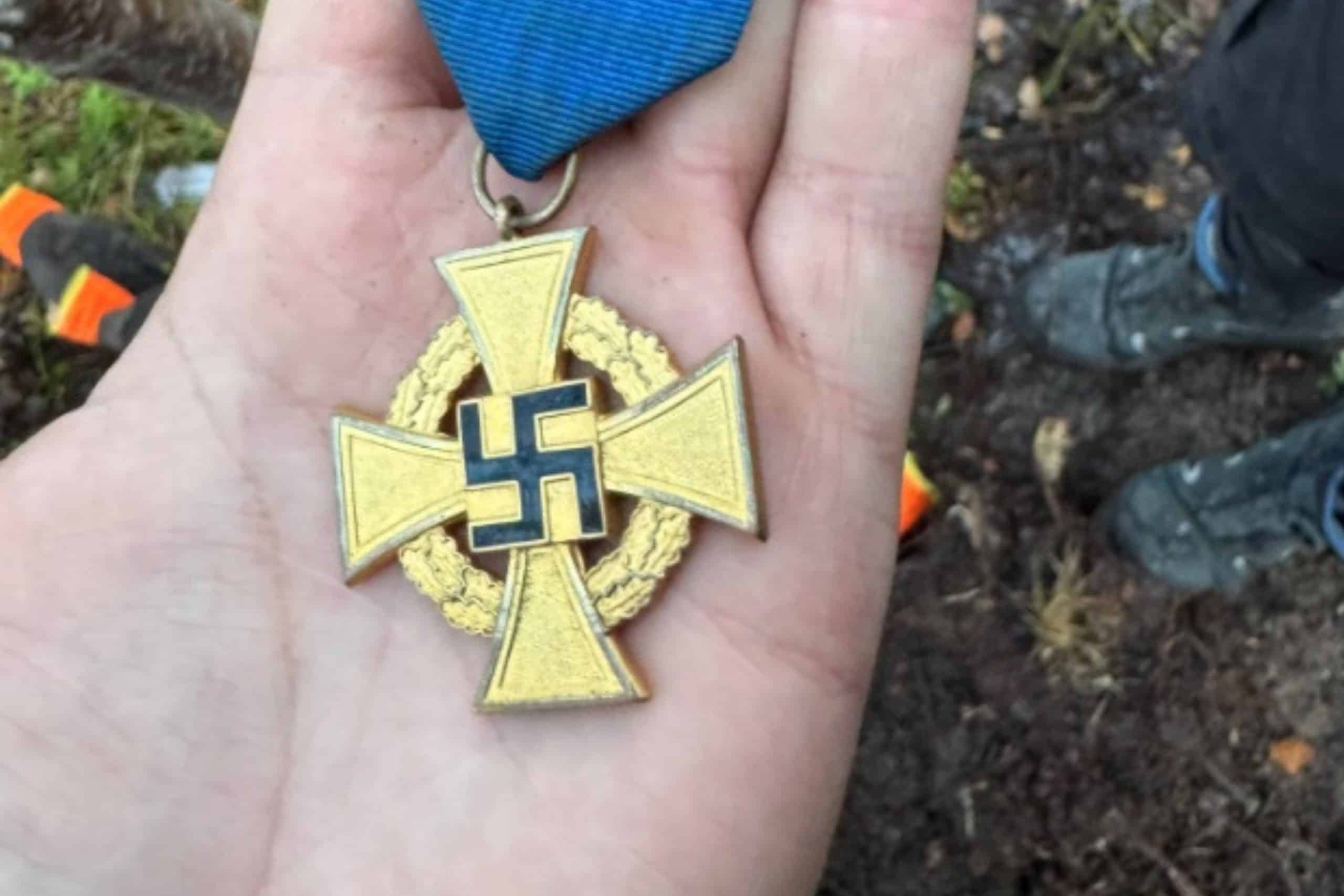 Buried Medal With Swastika Found Near Russian Border Sparks Debate