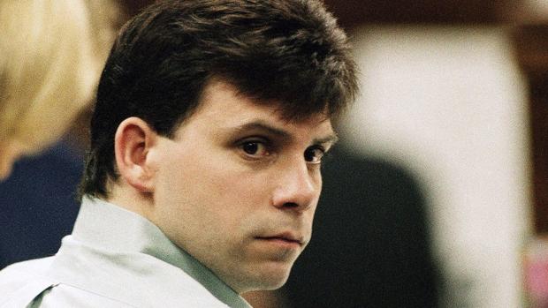Lyle Menendez in court.
