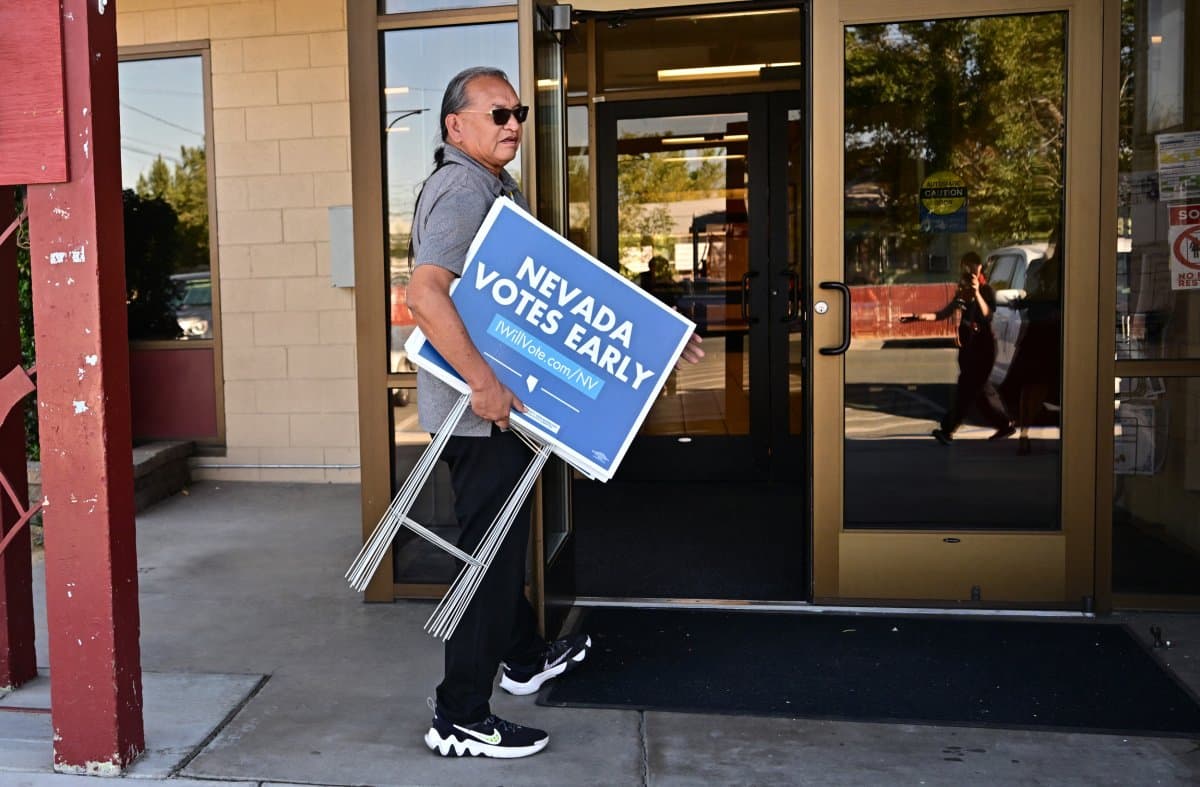 Kamala Harris and Donald Trump Court Native American Voters in Swing States