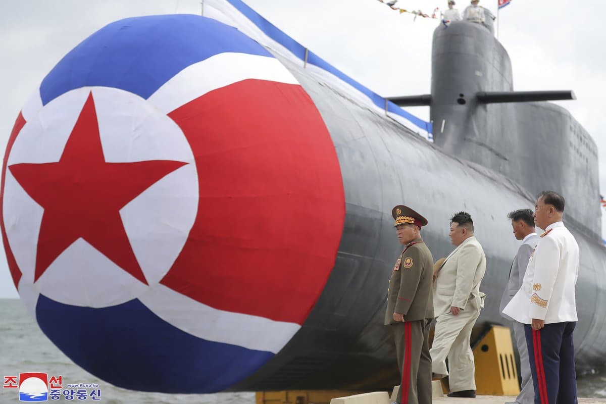 North Korea Launches Nuclear Attack Submarine