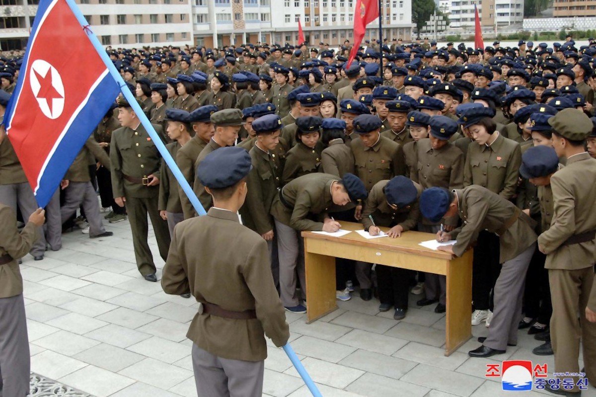 North Korea Boasts of 1 Million Army Sign-Ups