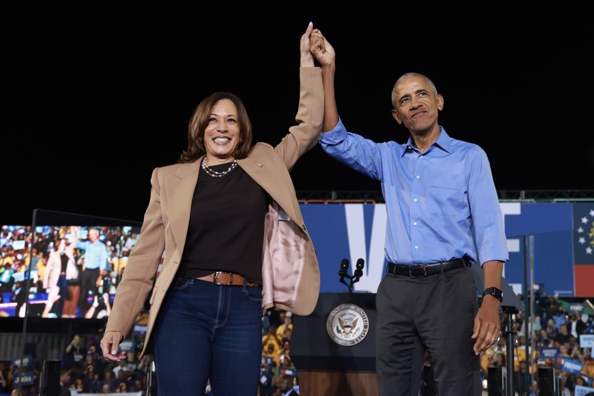 Obama and Harris Lean Into John Kelly’s ‘Hitler’ Remarks About Trump