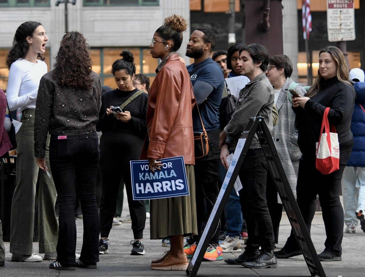 Pennsylvania Vote LinePhiladelphia residents wait in a