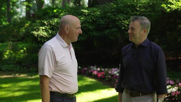 Steve Ballmer and Jon Wertheim 