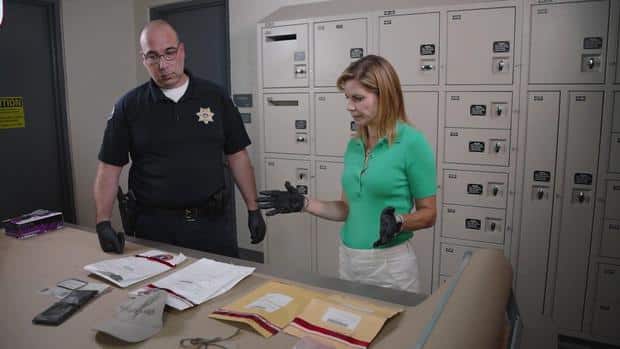 Sgt. Zack Lewis and Natalie Morales 