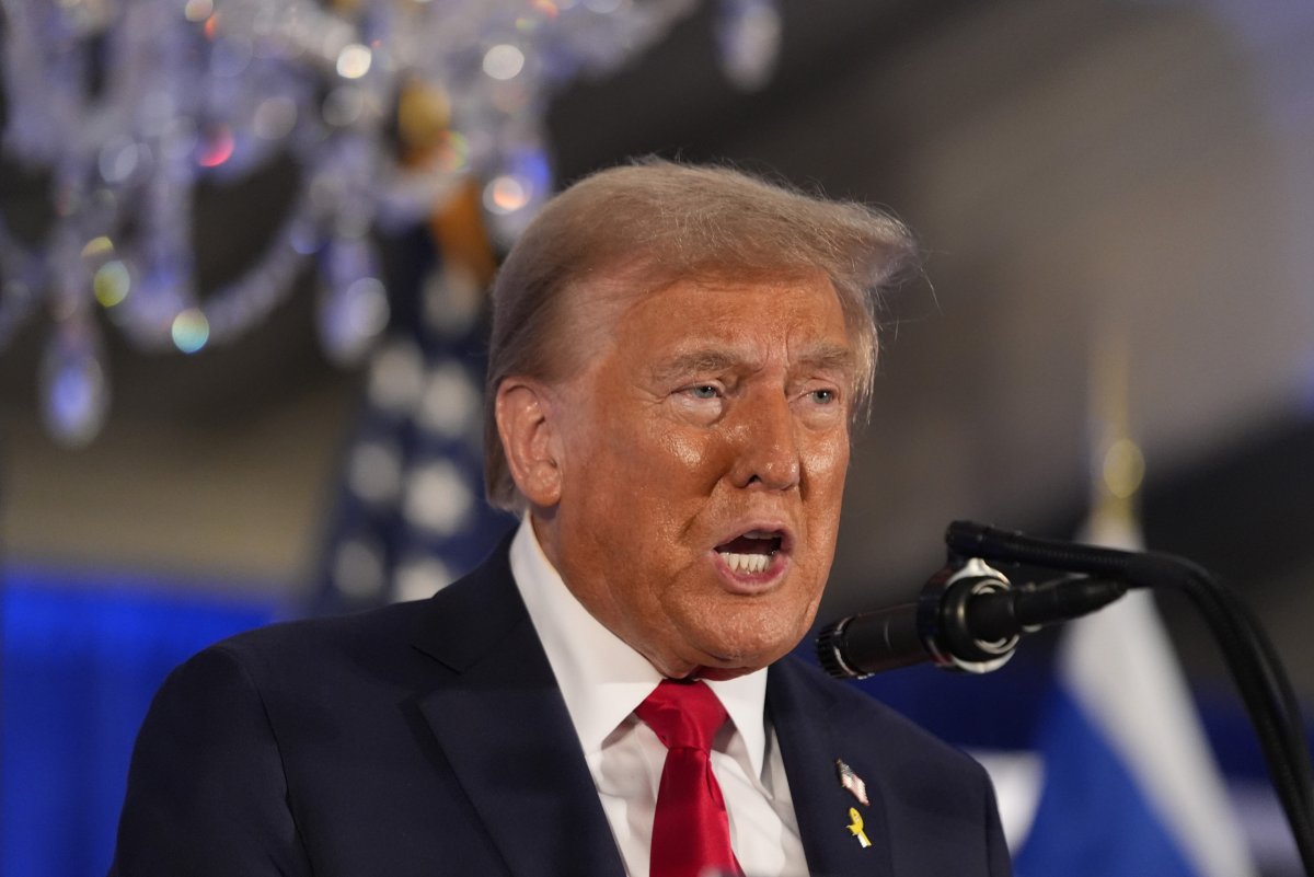 Republican presidential nominee former President Donald Trump