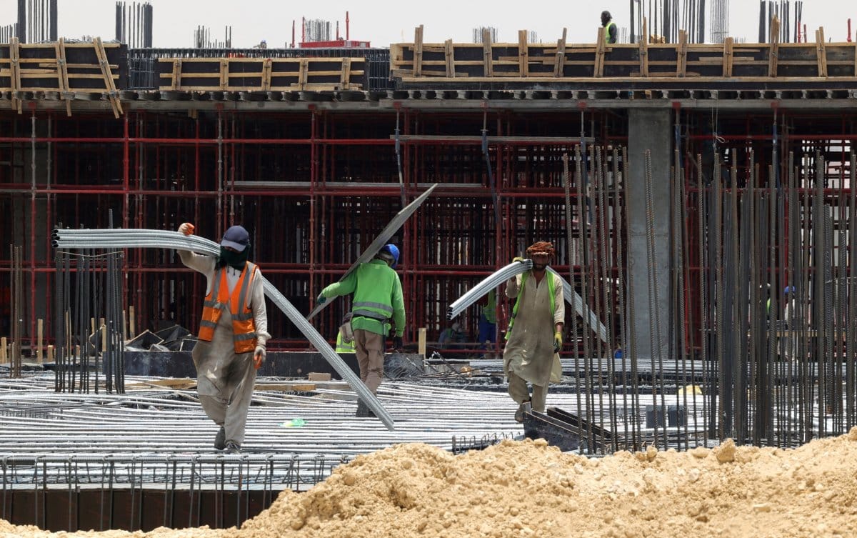 Saudi Arabian construction site