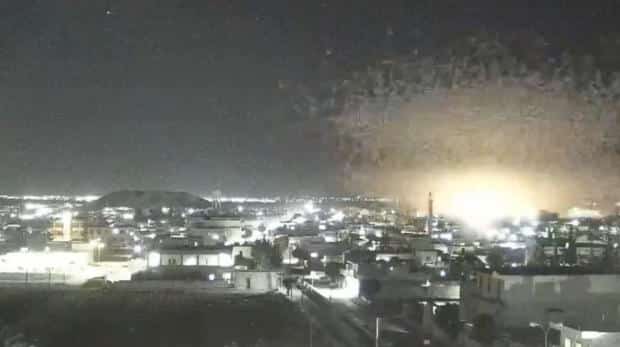 Blasts in Tal Rifaat