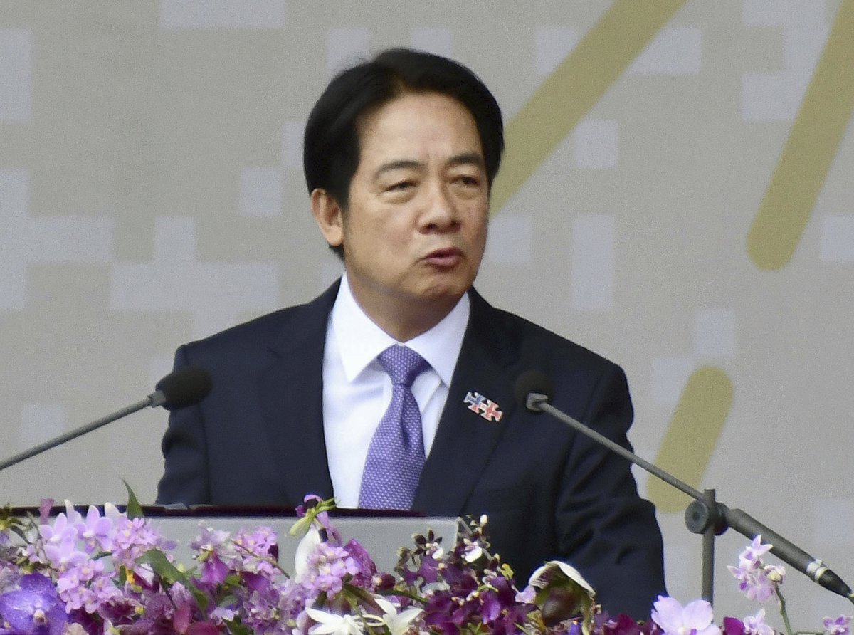 Taiwanese President Lai Ching-te