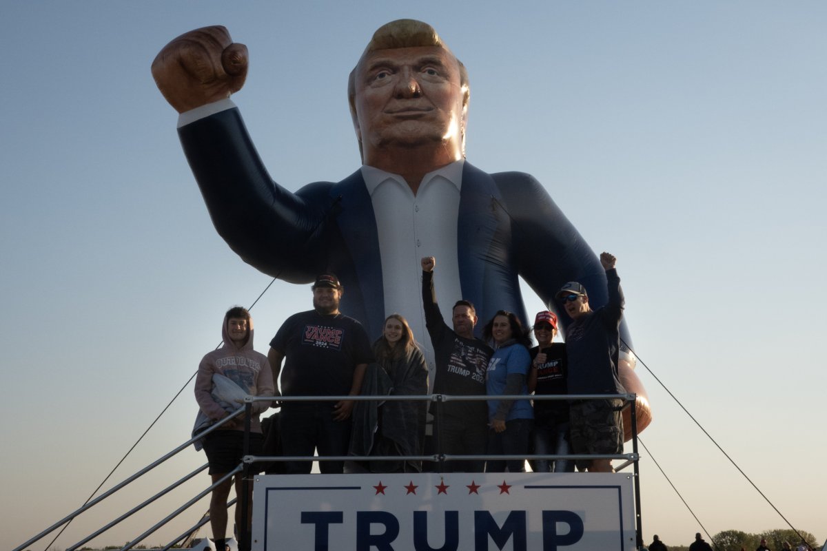 Trump Butler Pennsylvania return