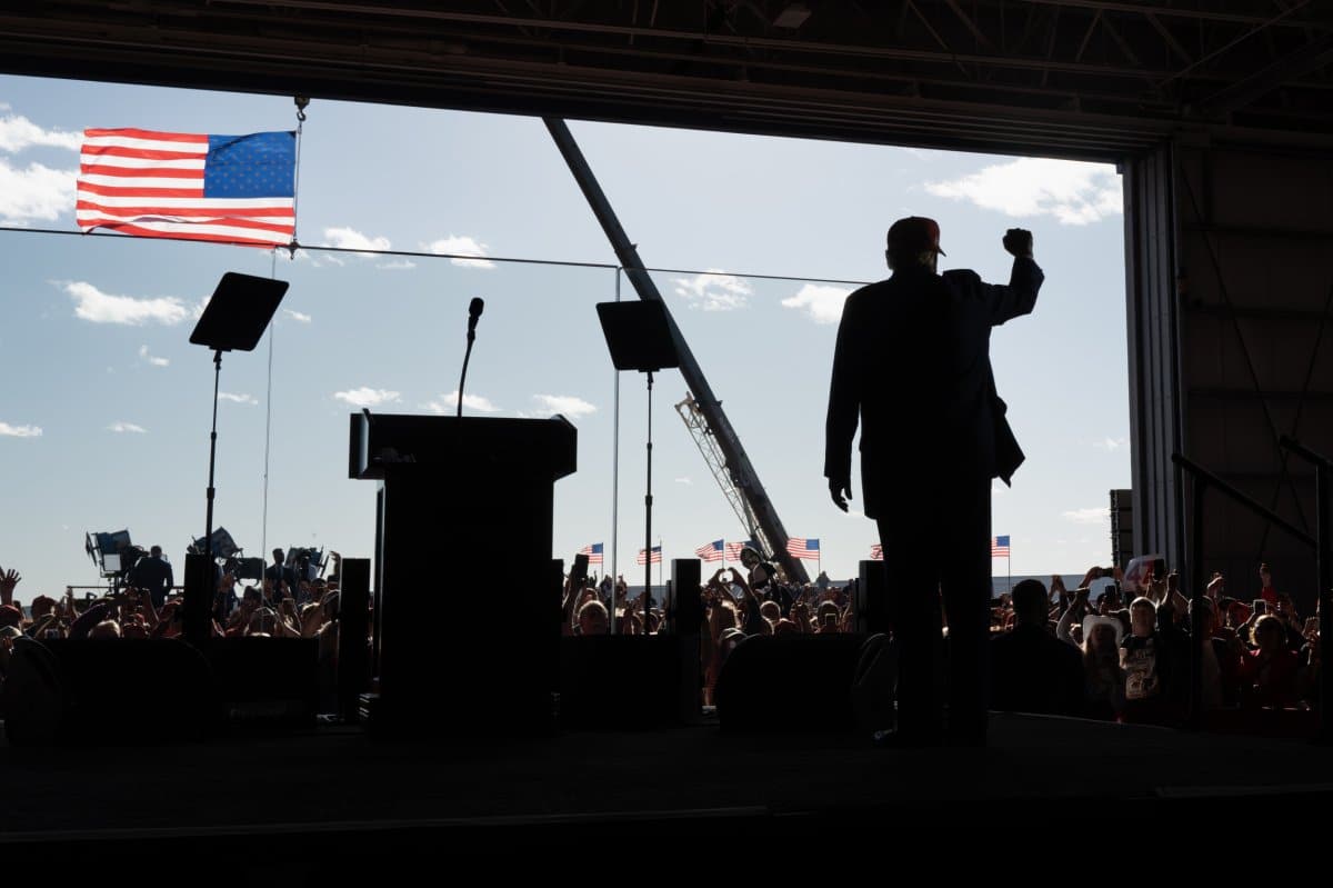 Trump speaks at Dodge County Wisconsin