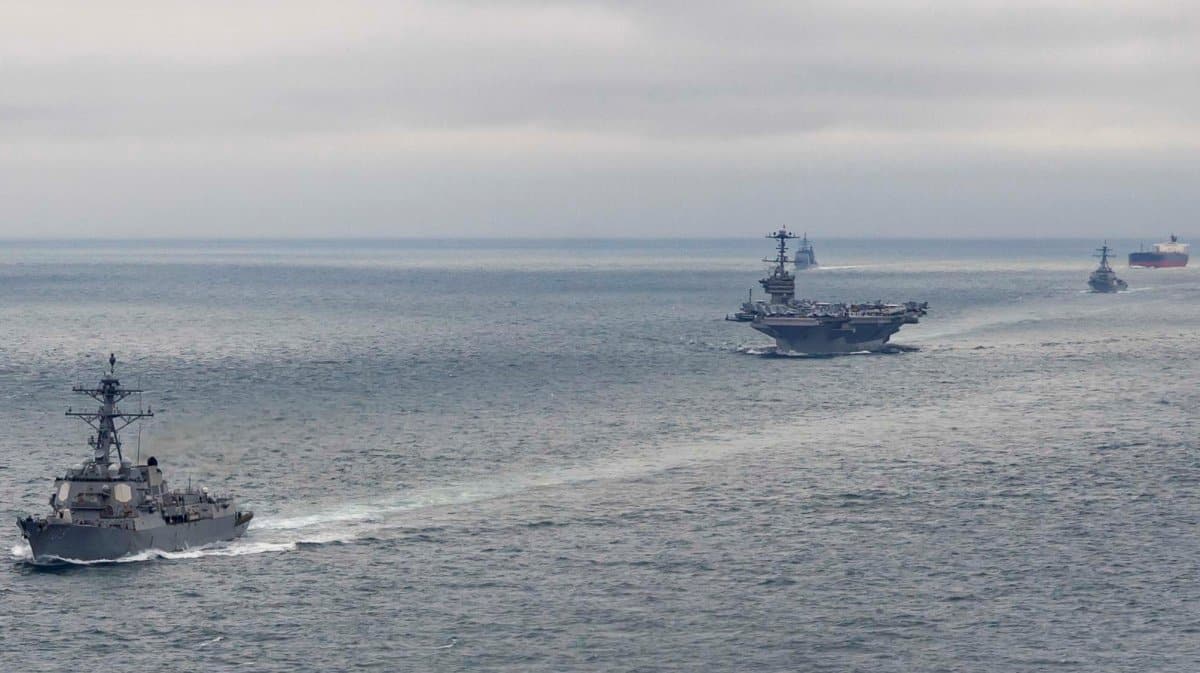 U.S. Aircraft Carrier Deploys to North Sea