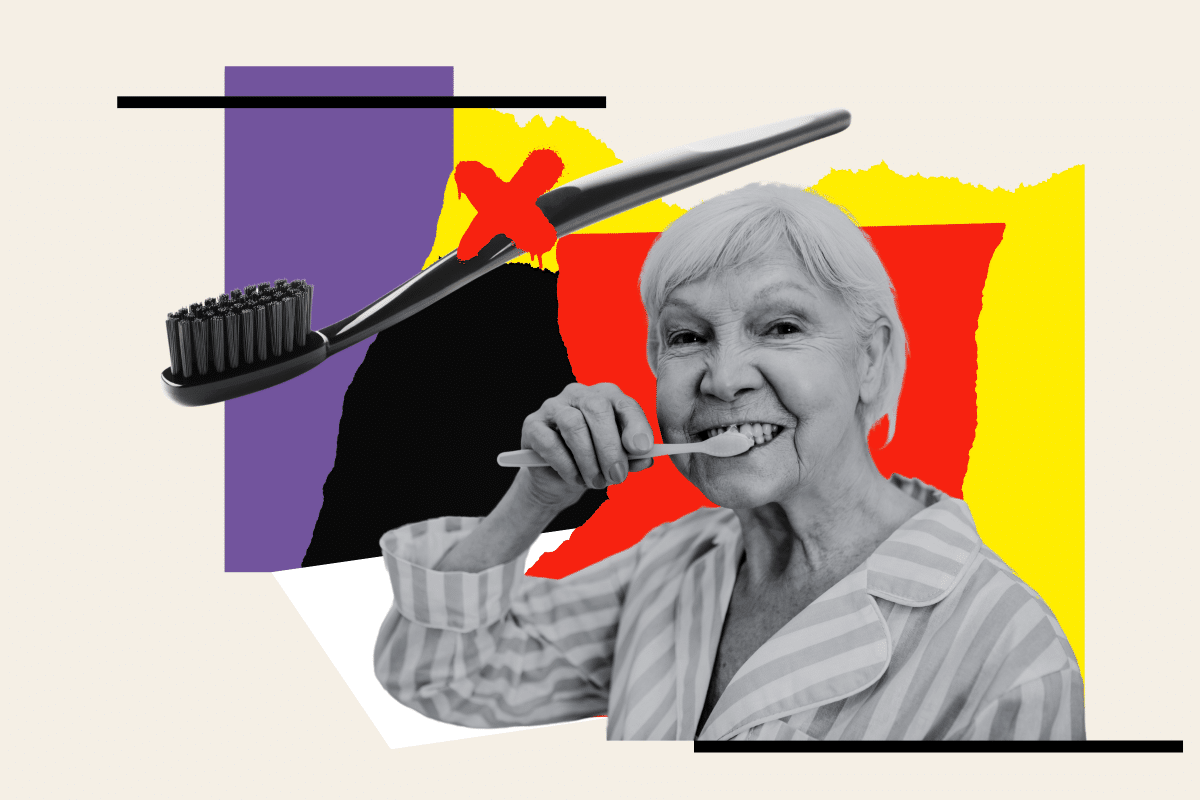 Boomers not washing and brushing their teeth