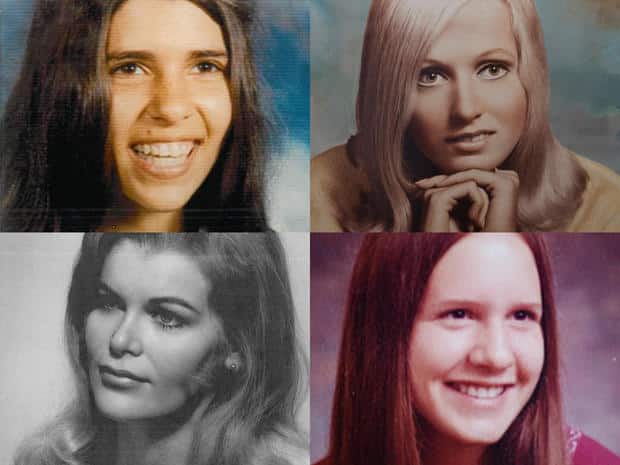 Four of Alcala's L.A. victims 