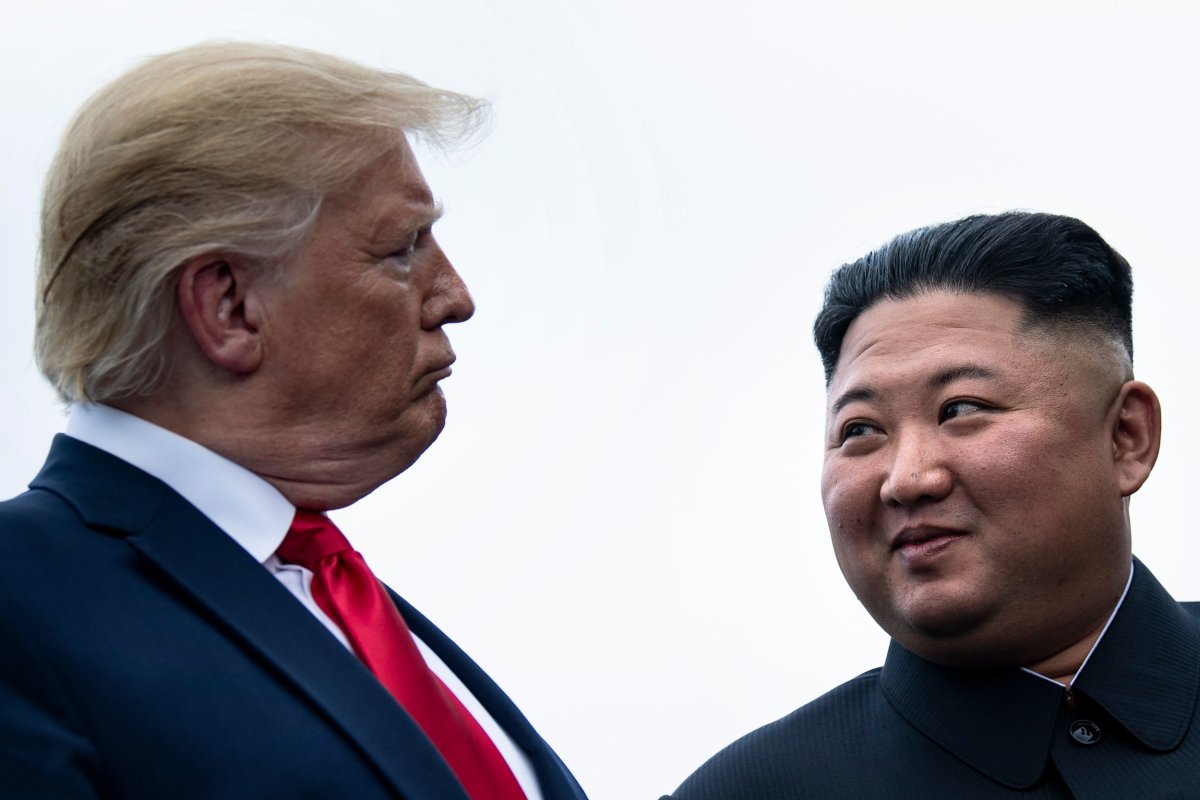 Donald Trump and Kim Jong Un