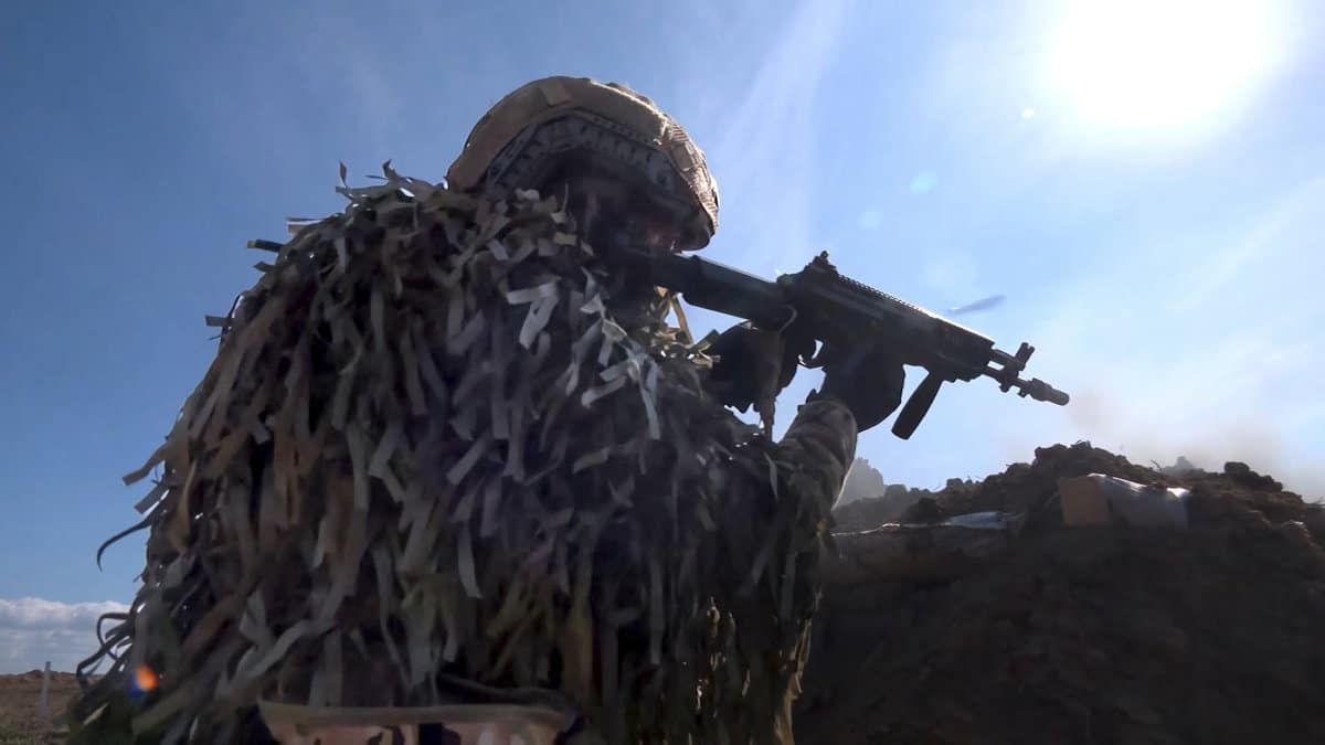 Russian soldier in Ukraine