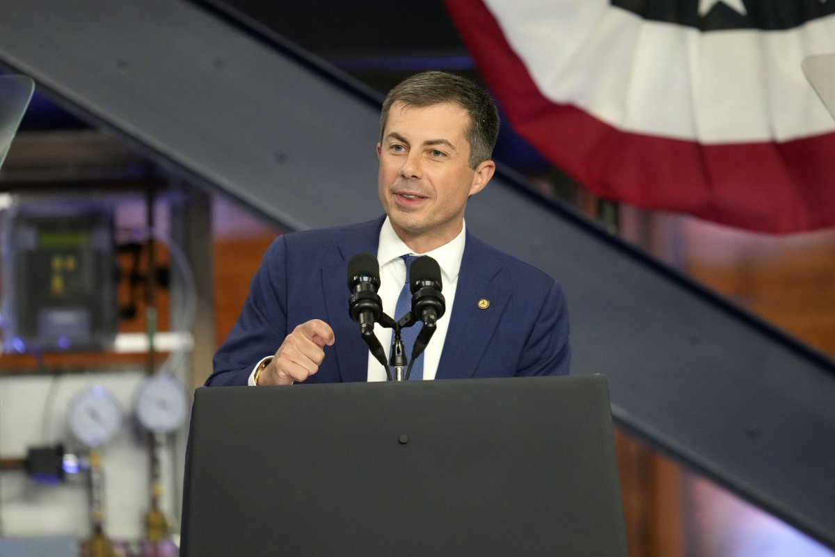 Transportation Secretary Pete Buttigieg 