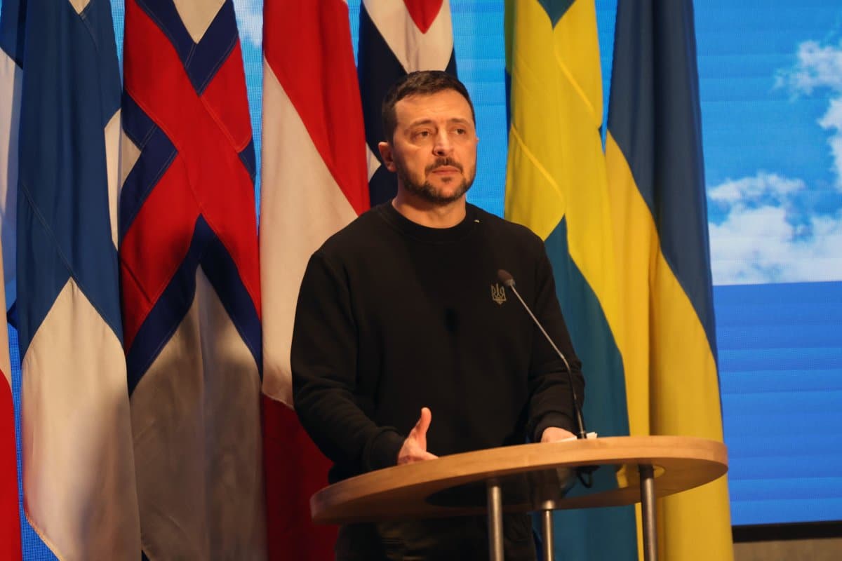 Zelensky in Iceland