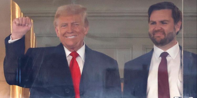 Trump attends Army-Navy game with key allies, Daniel Penny