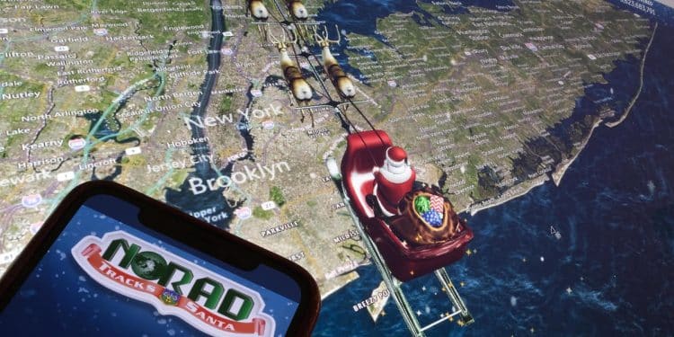 Where is Santa right now? NORAD tracker maps his Christmas flight