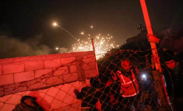 Israeli strike on tent camp in Gaza kills at least 21 people, hospital says