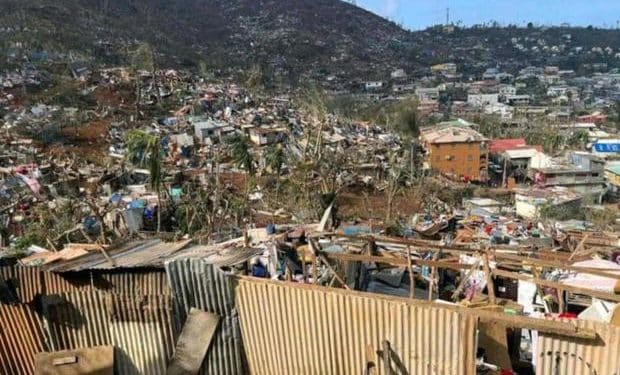 Hundreds feared dead in French territory of Mayotte after cyclone hits