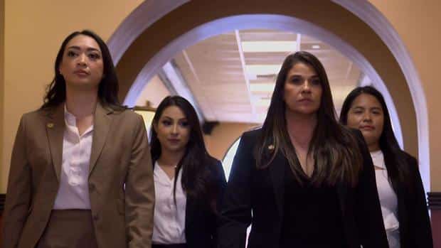 From left, Karina Rios, Ana Karen Garza, Marisela Jacaman and Cristal Calderon 
