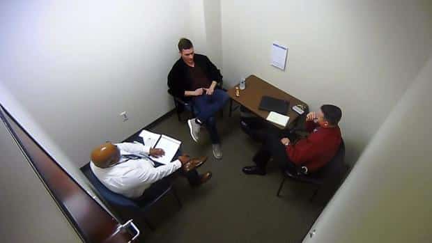 Detectives question Nick Shaughnessy 