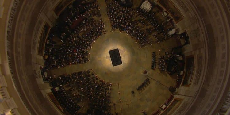 Former President Jimmy Carter lies in state at U.S. Capitol