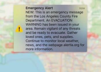 False evacuation alerts in Los Angeles