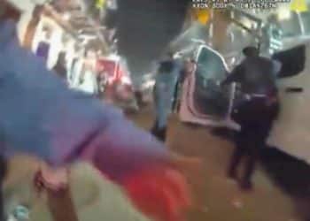 Bodycam video shows New Orleans attacker and police in tense shootout