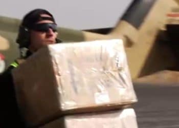 New images of aid reaching Gaza after months of war