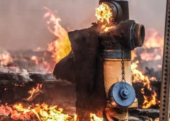 Why have the fire hydrants in Los Angeles run dry?