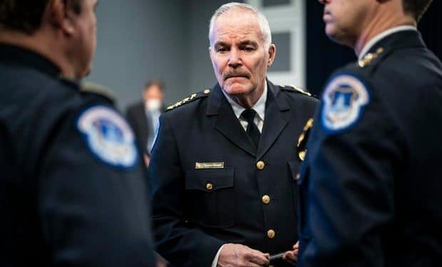 Capitol Police chief: Jan. 6 pardons put politics over policing