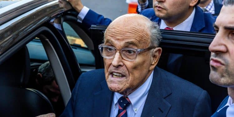 Rudy Giuliani back in D.C. federal court for contempt hearing in defamation case