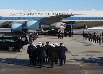 Photos show Carter funeral procession, lying in state in Capitol Rotunda