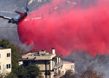 Learn about the pink fire retardant that is being used to fight wildfires in Los Angeles