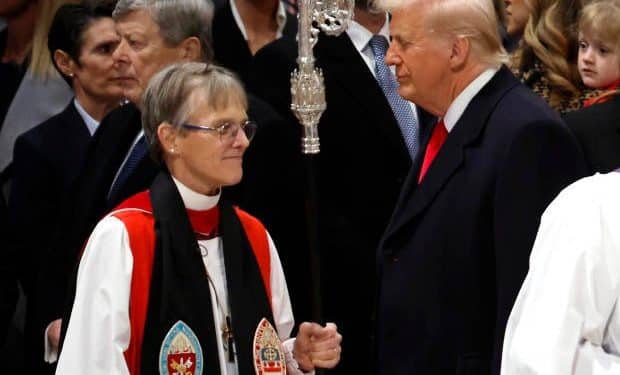 Trump calls National Cathedral bishop’s sermon “nasty in tone”