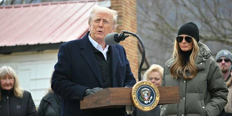 Trump floats “getting rid of FEMA” as he visits North Carolina and California