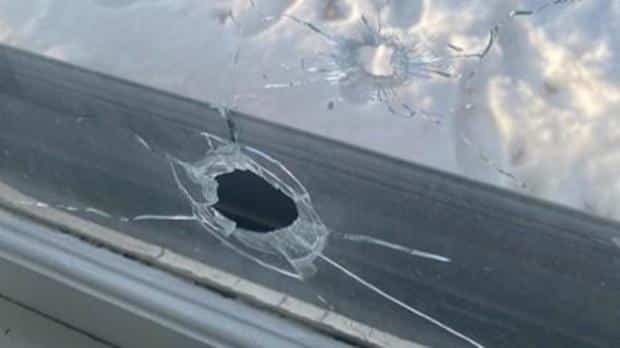 New Haven bullet holes 