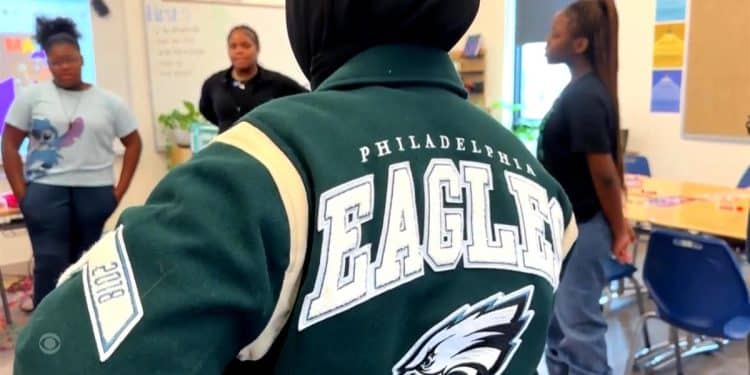 Math, Eagles mania collide for one group of Philadelphia students