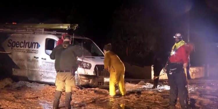 Eye opener: Floods and mudslides threaten California